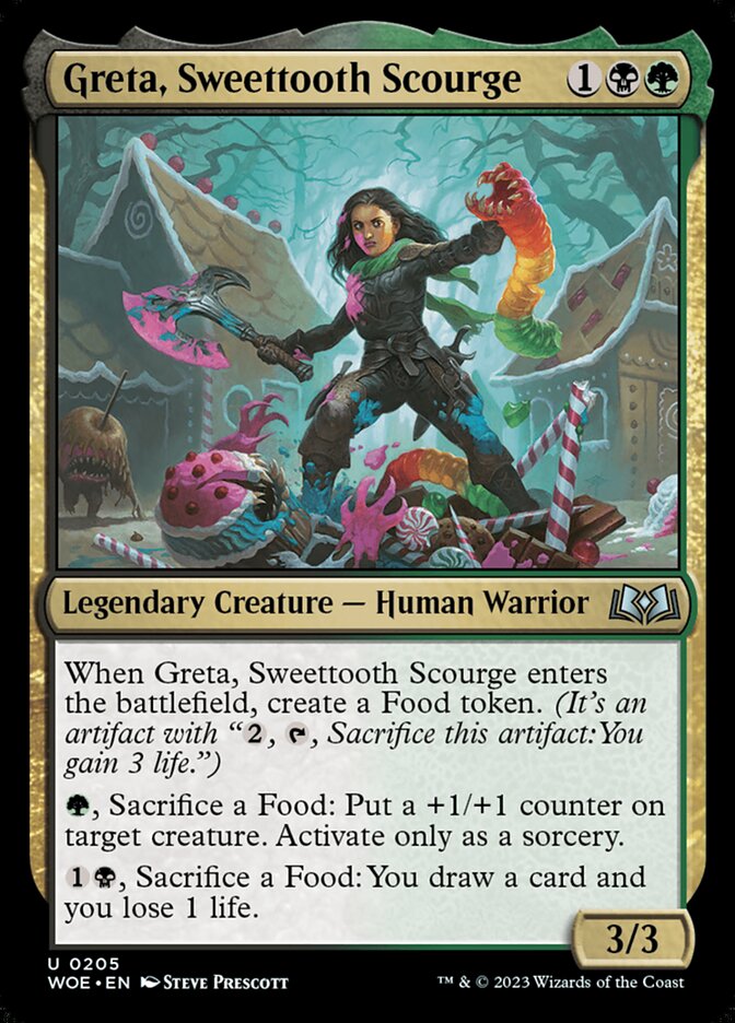 Greta, Sweettooth Scourge (Wilds of Eldraine) 