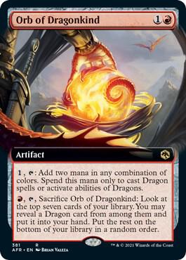 Orb of Dragonkind Extended Art 381 (Adventures in the Forgotten Realms) 
