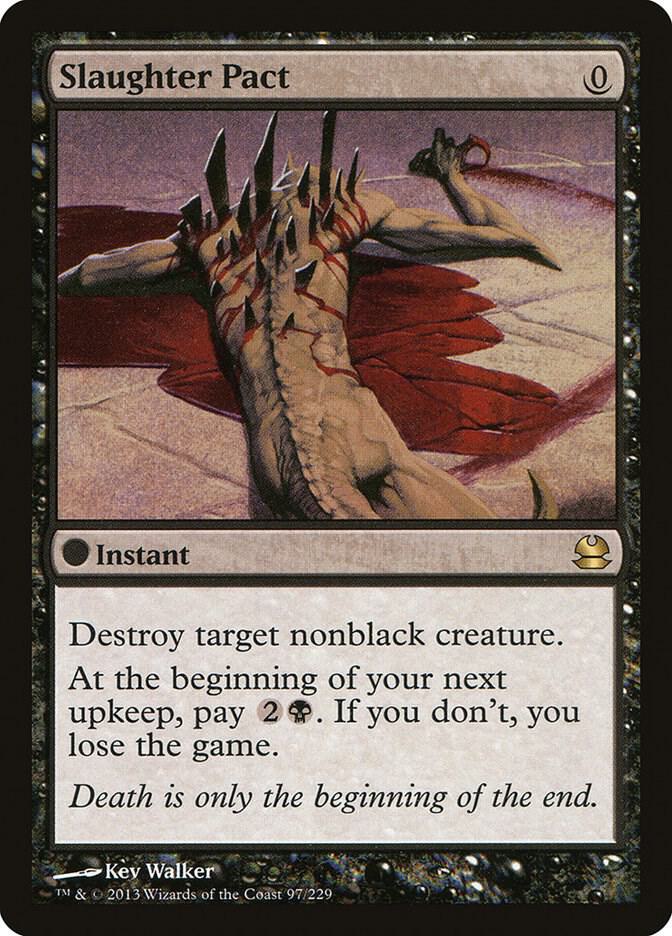 Slaughter Pact (Modern Masters) 