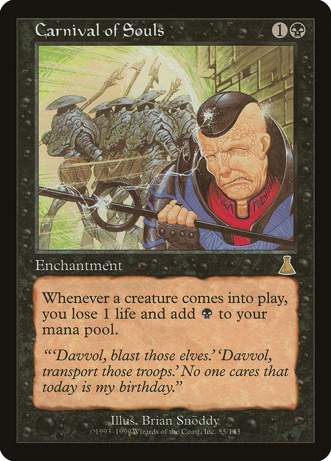 Carnival of Souls (Urza's Destiny)  - Foil