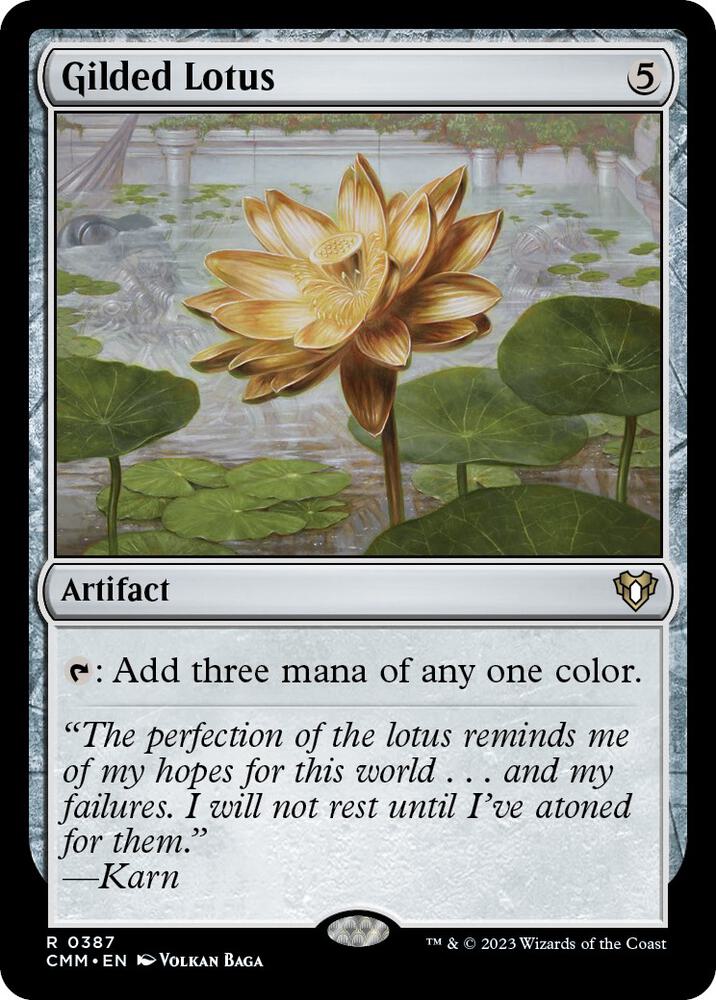 Gilded Lotus (Commander Masters) 