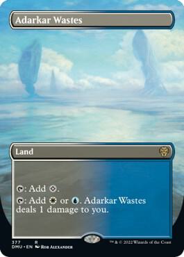 Adarkar Wastes Borderless (Dominaria United) 