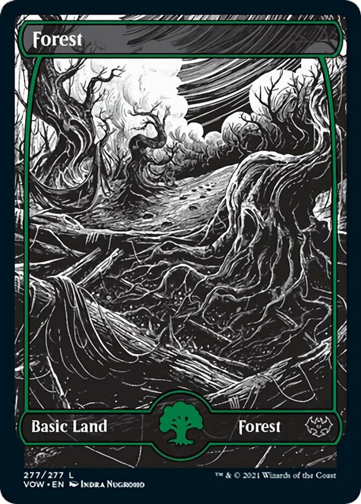 Forest 277 277 (Innistrad: Crimson Vow) 