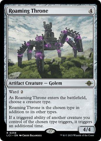 Roaming Throne (Promo Pack: The Lost Caverns of Ixalan)  - Foil