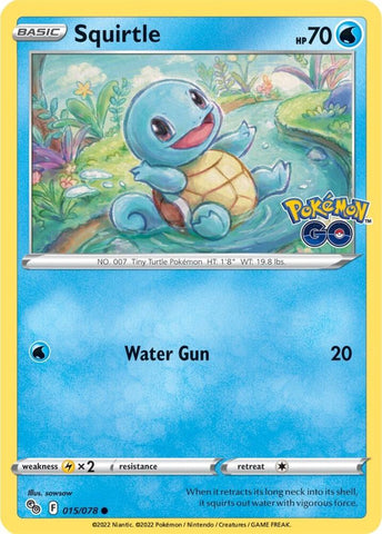 Squirtle 015/078 (Pokemon GO) 