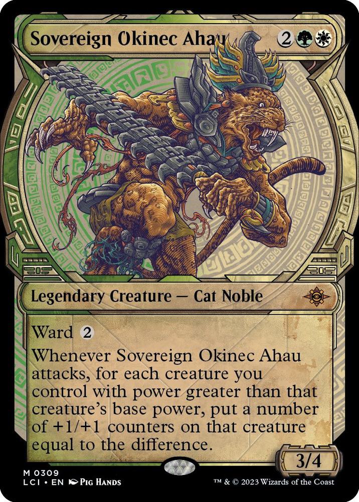 Sovereign Okinec Ahau Showcase (The Lost Caverns of Ixalan) 