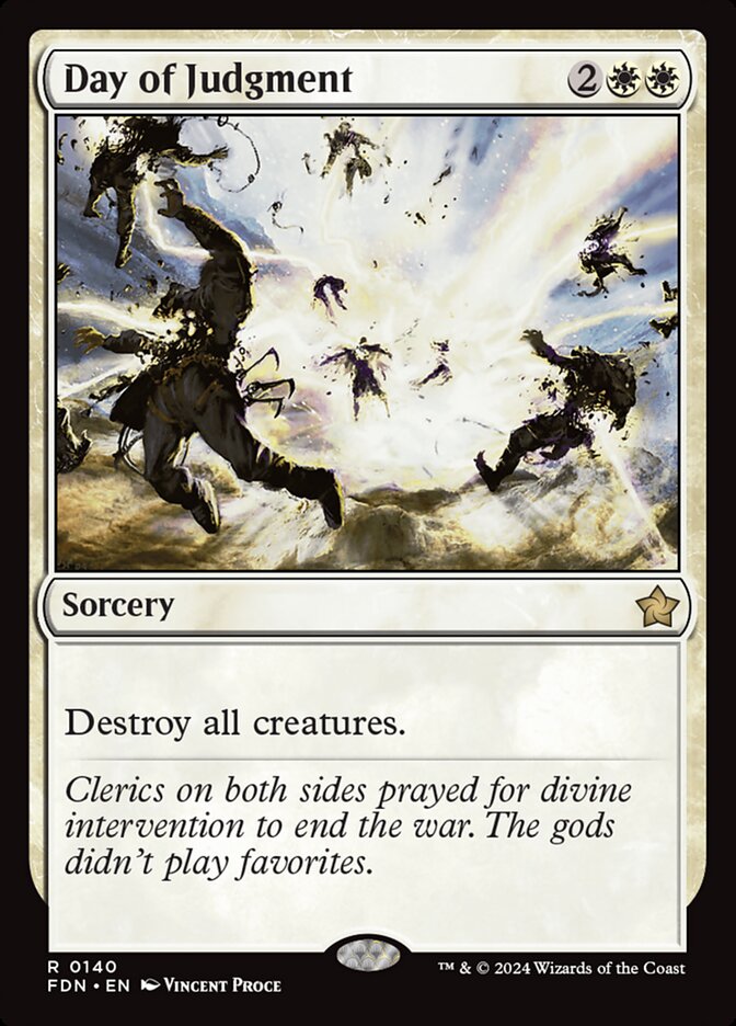 Day of Judgment (Foundations)  - Foil