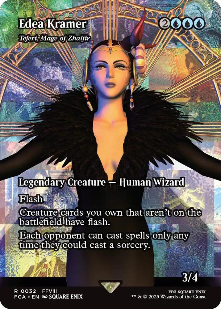 Edea Kramer Teferi Mage of Zhalfir Showcase (FINAL FANTASY: Through the Ages) 