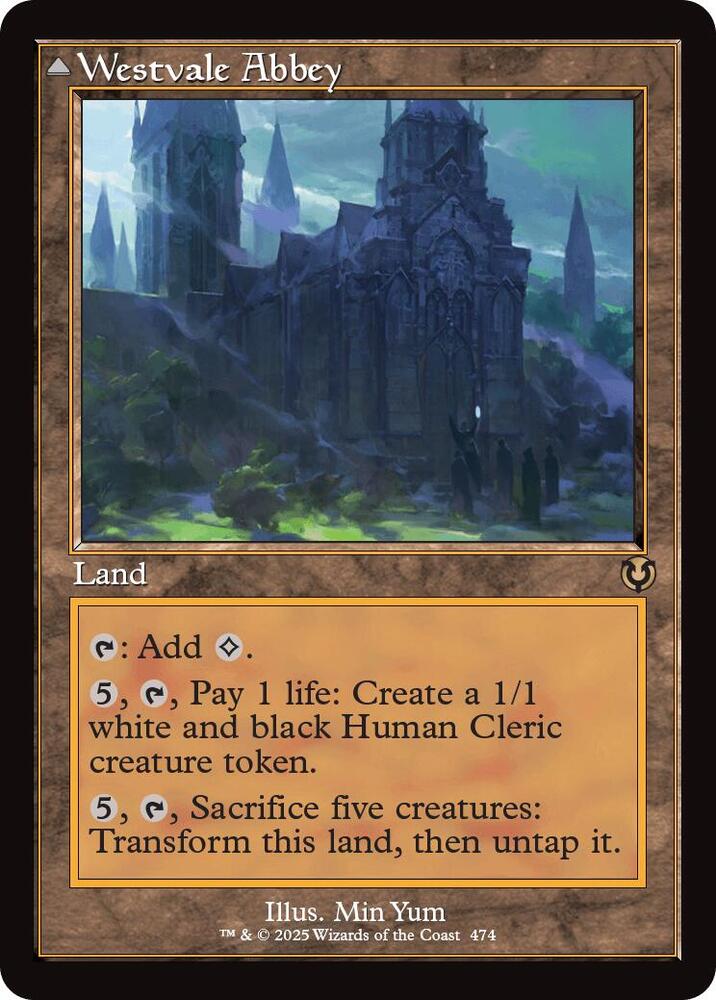 Westvale Abbey Retro Frame (Innistrad Remastered) 