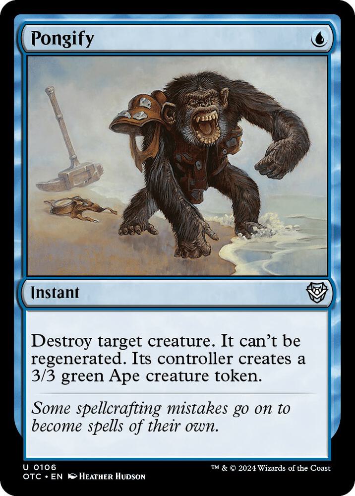 Pongify 106/342 (Commander: Outlaws of Thunder Junction) 