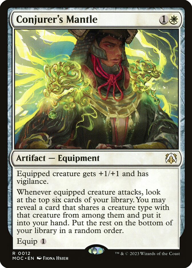 Conjurer's Mantle (Commander: March of the Machine) 