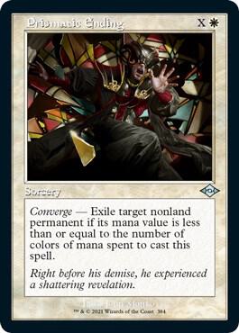 Prismatic Ending Retro Frame Foil Etched (Modern Horizons 2)  - Foil