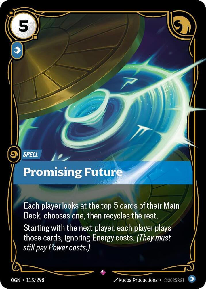Promising Future (Origins)  - Foil