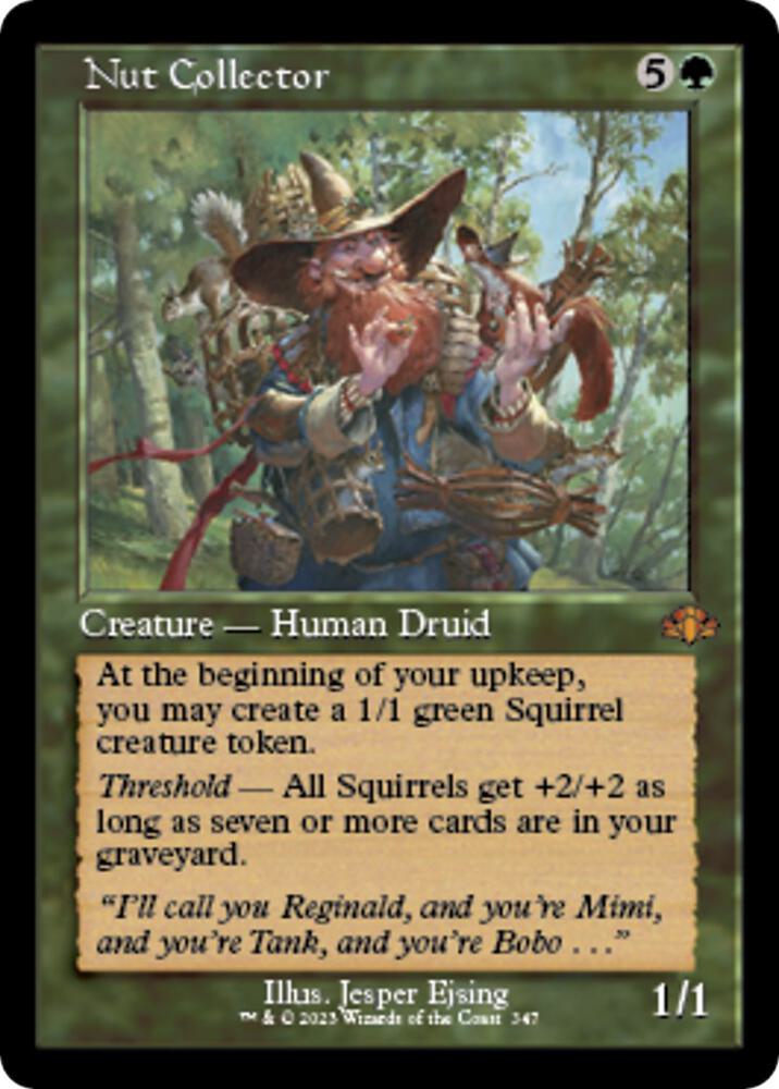 Nut Collector Retro Frame (Dominaria Remastered) 