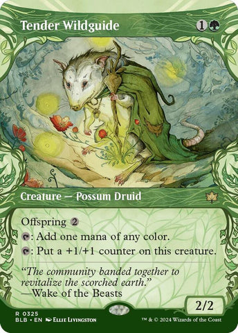 Tender Wildguide 325/281 (Bloomburrow)  - Showcase