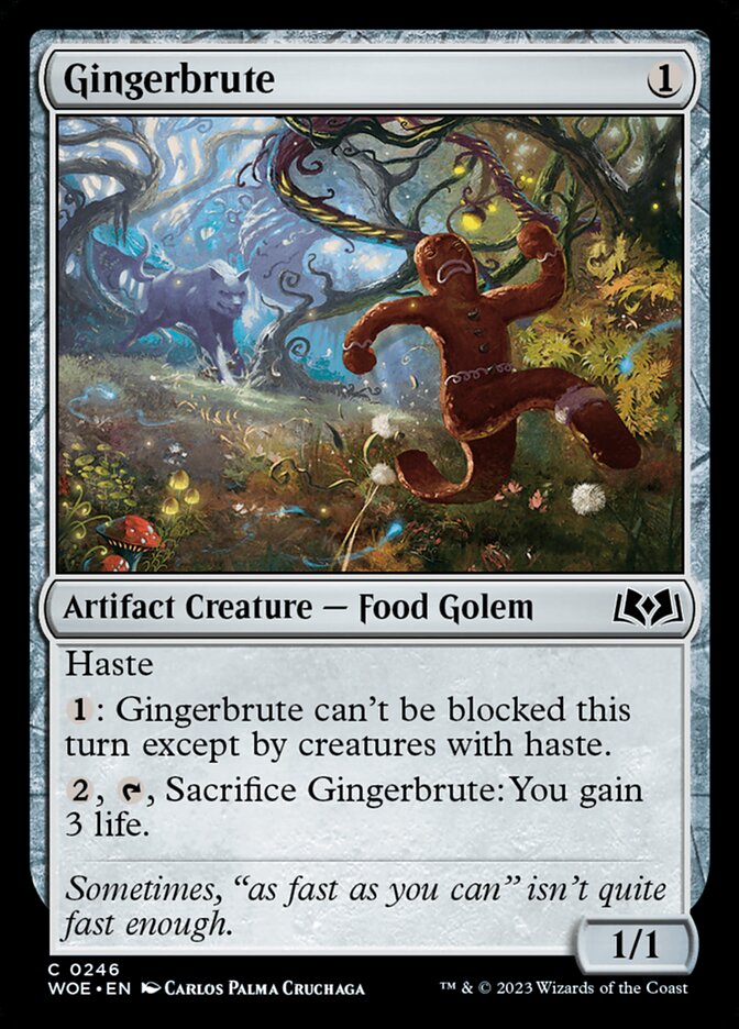 Gingerbrute (Wilds of Eldraine)  - Foil
