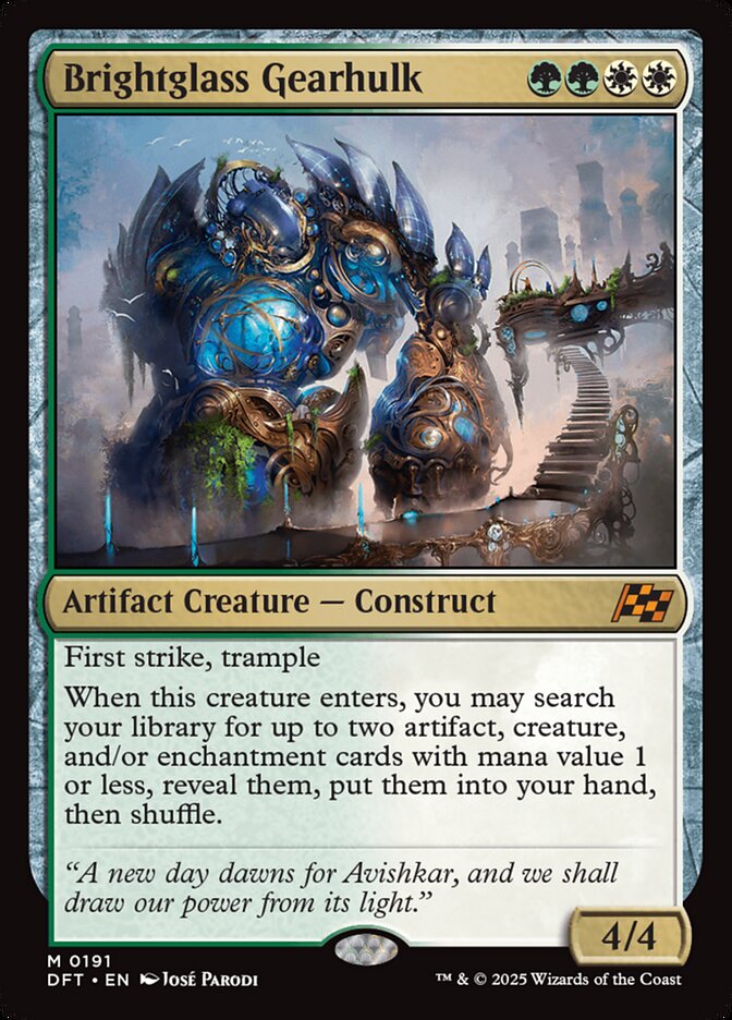 Brightglass Gearhulk 191 (Aetherdrift) 