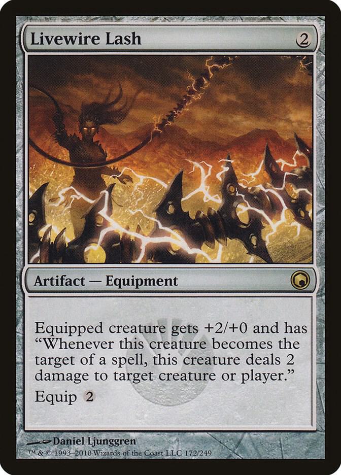Livewire Lash (Scars of Mirrodin)  - Foil