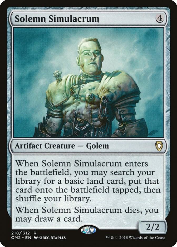 Solemn Simulacrum 218/312 (Commander Anthology Volume II) 