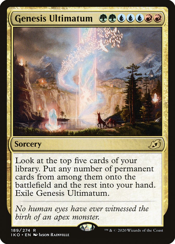 Genesis Ultimatum 189 (Ikoria: Lair of Behemoths) 