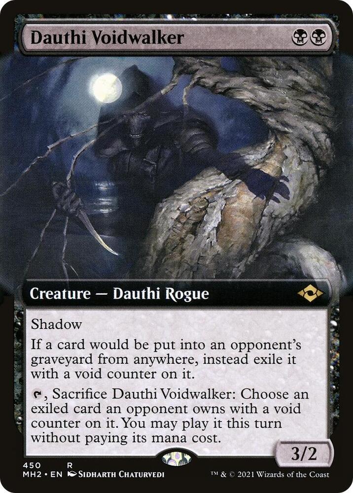 Dauthi Voidwalker Extended Art 450 (Modern Horizons 2)  - Foil
