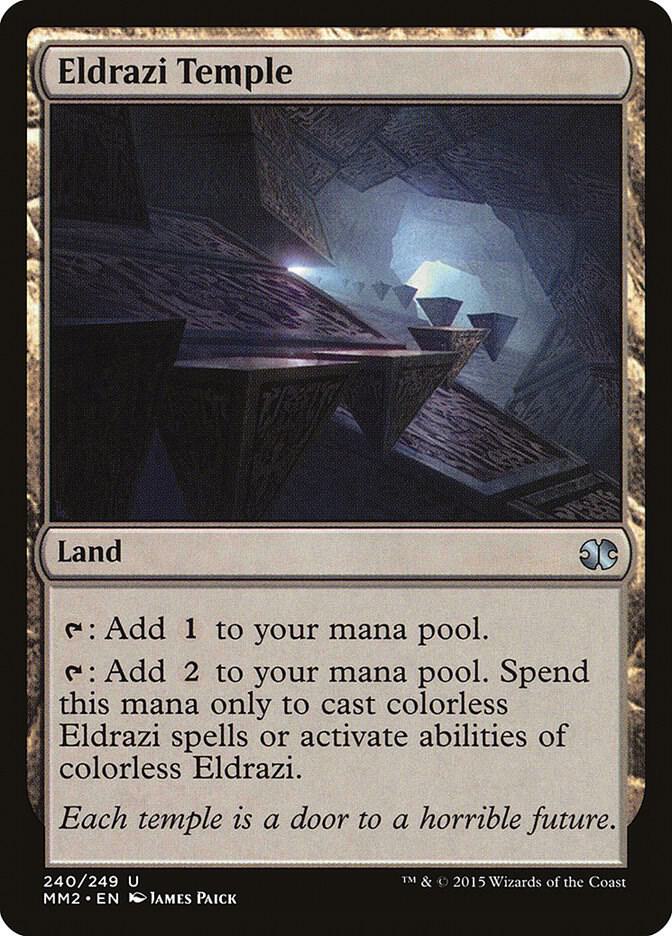 Eldrazi Temple 240/249 (Modern Masters 2015) 