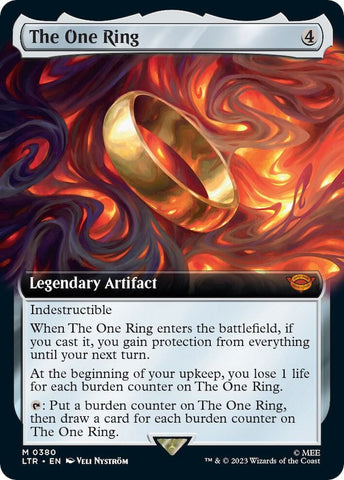 The One Ring Extended Art (Universes Beyond: The Lord of the Rings: Tales of Middle-earth) 