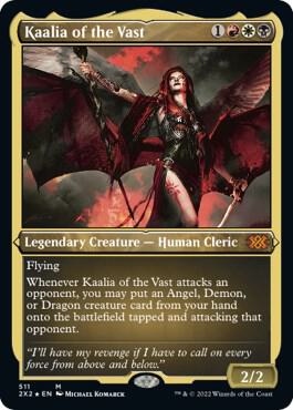 Kaalia of the Vast Foil Etched (Double Masters 2022)  - Foil