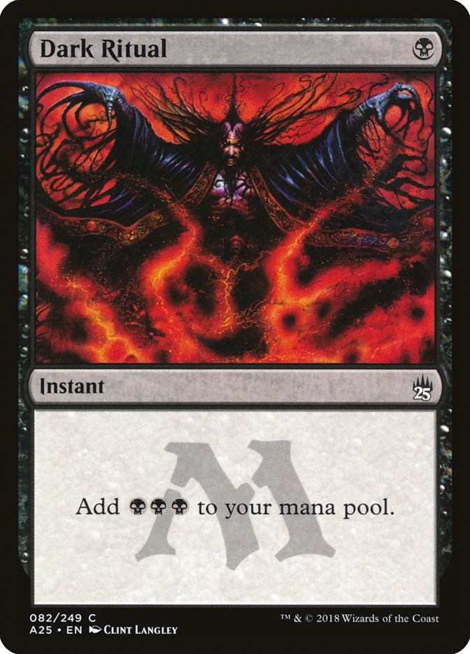 Dark Ritual (Masters 25) 
