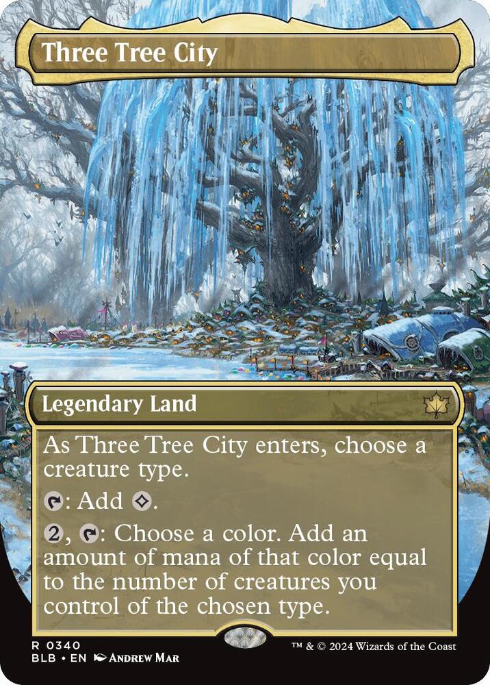 Three Tree City 340 (Bloomburrow)  - Borderless