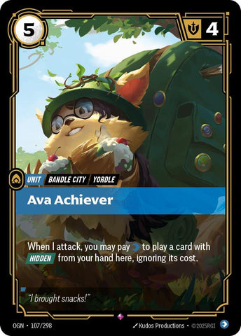 Ava Achiever (Origins)  - Foil