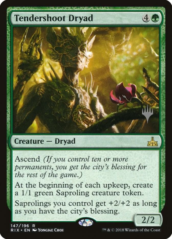 Tendershoot Dryad 147p/98 (Promo Pack: Core Set 2020) 