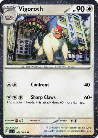Vigoroth 161/193 (Miscellaneous Cards & Products)  - Cosmo Holofoil