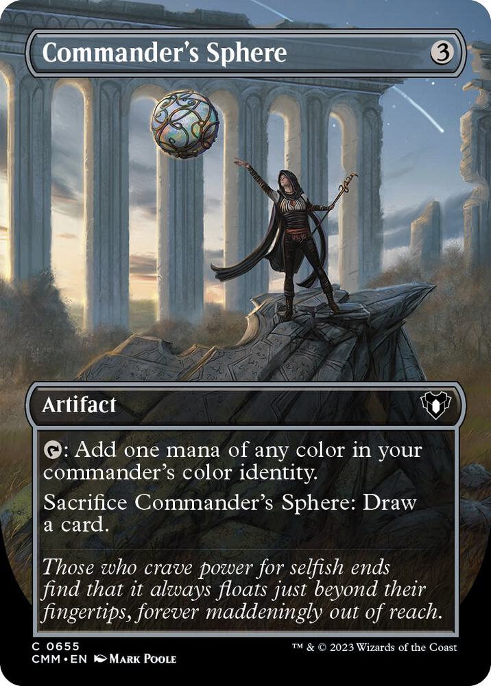 Commander's Sphere 655/451 (Commander Masters)  - Borderless