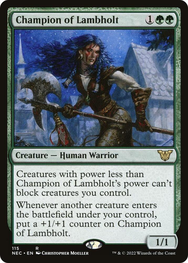 Champion of Lambholt (Commander: Kamigawa: Neon Dynasty) 