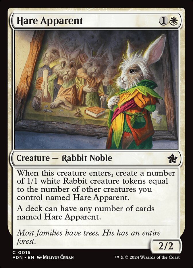 Hare Apparent (Foundations) 