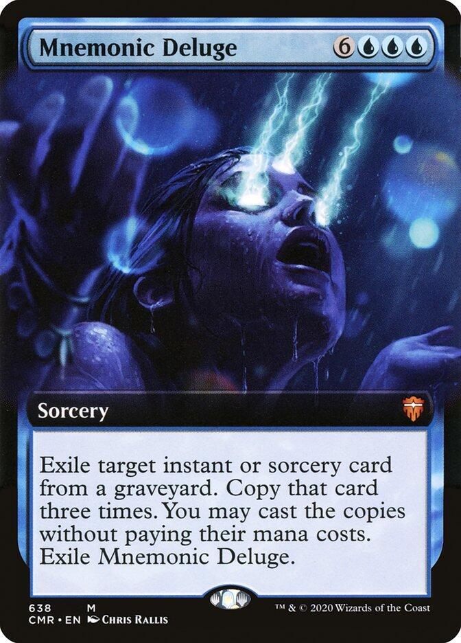 Mnemonic Deluge Extended Art (Commander Legends) 