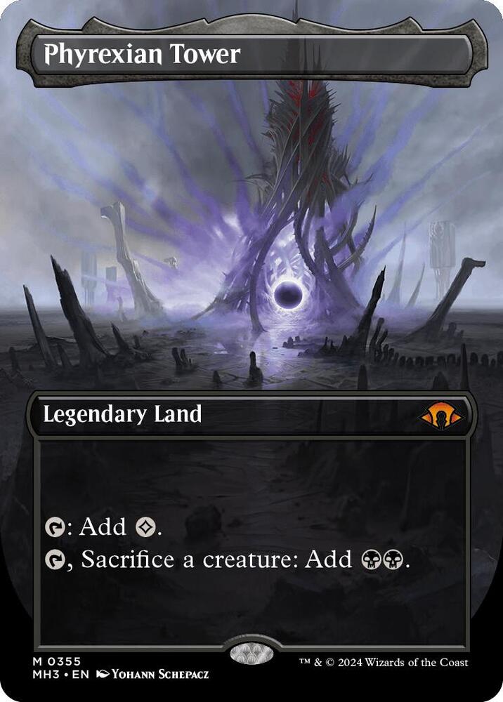Phyrexian Tower Borderless (Modern Horizons 3) 