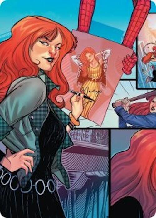 Mary Jane Watson Art Card 50 (Art Series: Marvel's Spider-Man) 