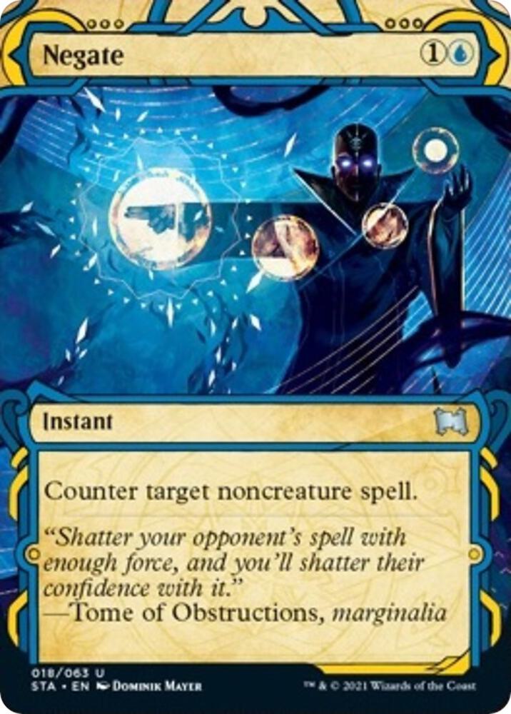 Negate (Strixhaven: Mystical Archives)  - Foil