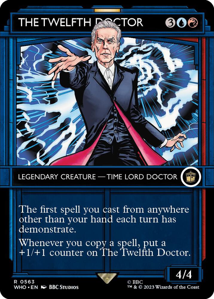 The Twelfth Doctor 563/331 (Universes Beyond: Doctor Who)  - Showcase Foil