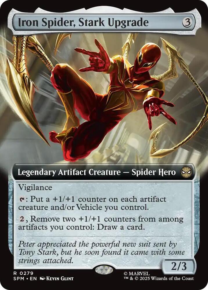 Iron Spider Stark Upgrade Extended Art (Marvel's Spider-Man) 