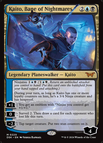 Kaito, Bane of Nightmares (Duskmourn: House of Horror)  - Foil