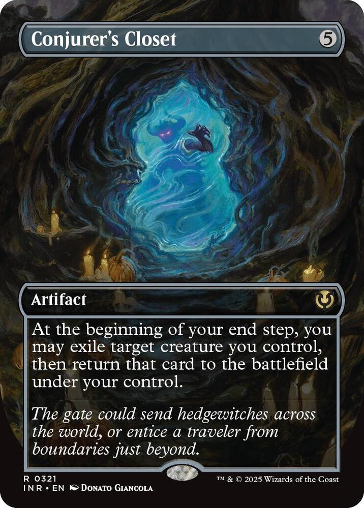 Conjurers Closet Borderless (Innistrad Remastered)  - Foil