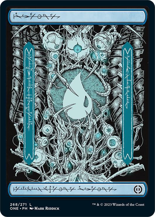 Island 268 Full Art (Phyrexia: All Will Be One) 