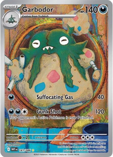 Garbodor 141/086 (SV: White Flare)  - Holofoil