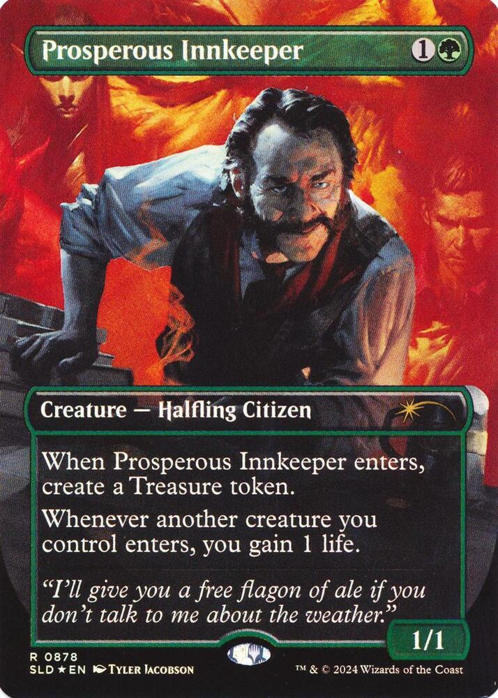 Prosperous Innkeeper Rainbow Foil (Secret Lair Drop Series)  - Foil