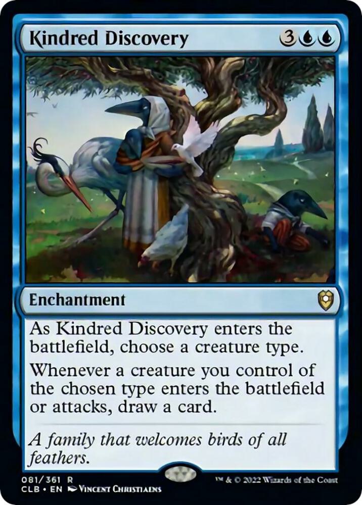 Kindred Discovery (Commander Legends: Battle for Baldur's Gate)  - Foil