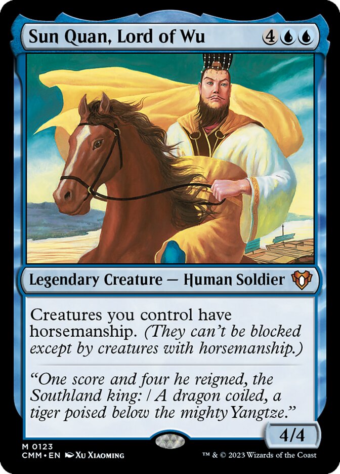 Sun Quan, Lord of Wu (Commander Masters) 