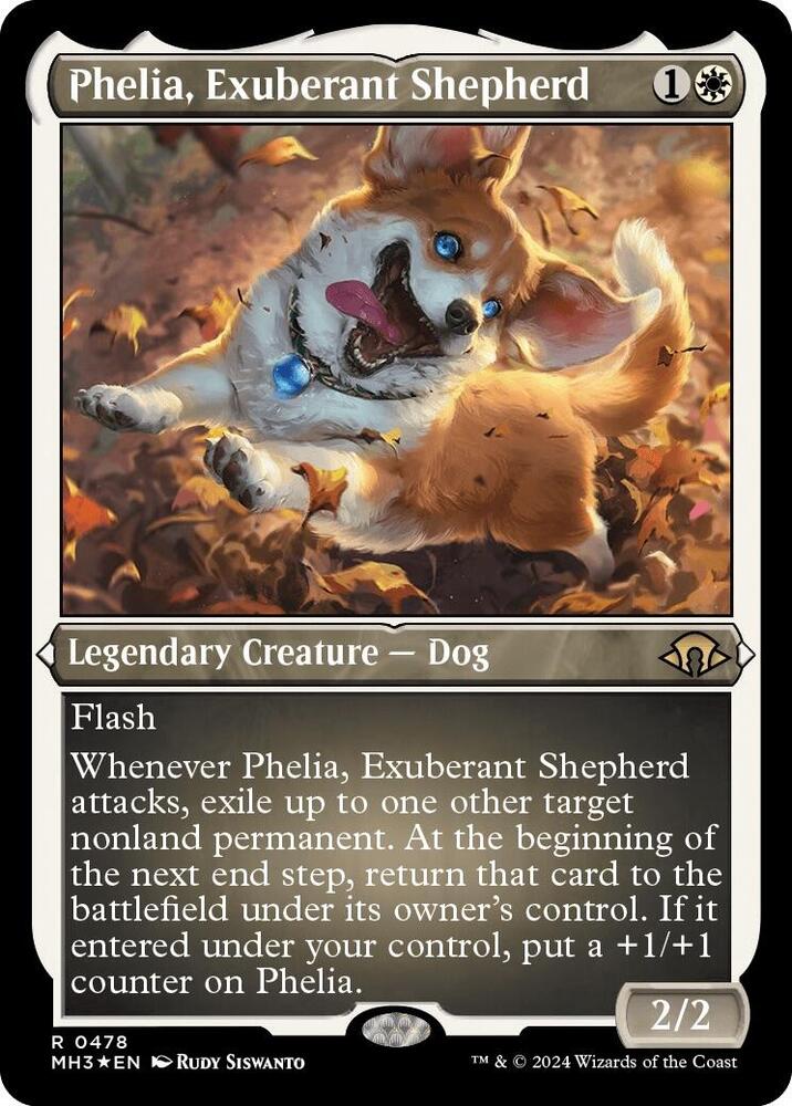 Phelia Exuberant Shepherd Foil Etched (Modern Horizons 3)  - Foil